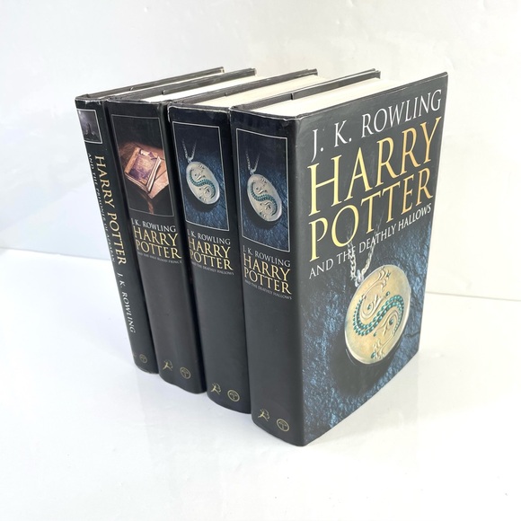 harry potter Other - Harry Potter books adult edition (rare) bloomsbury hardcover black cover set